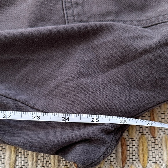 Uniqlo Men's Dark Gray Twill Jogger Pants - Picture 5 of 7